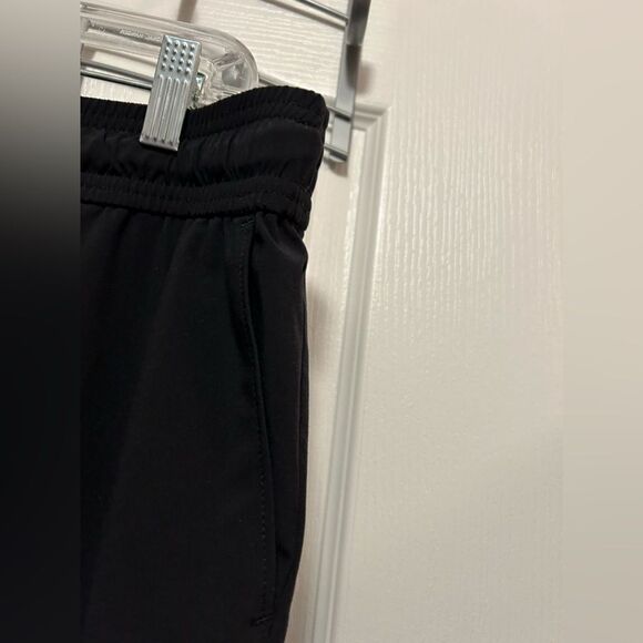 J Jill Fit on the go Wide Leg Pants Black crop women’s Medium EUC lightweight - Picture 6 of 14